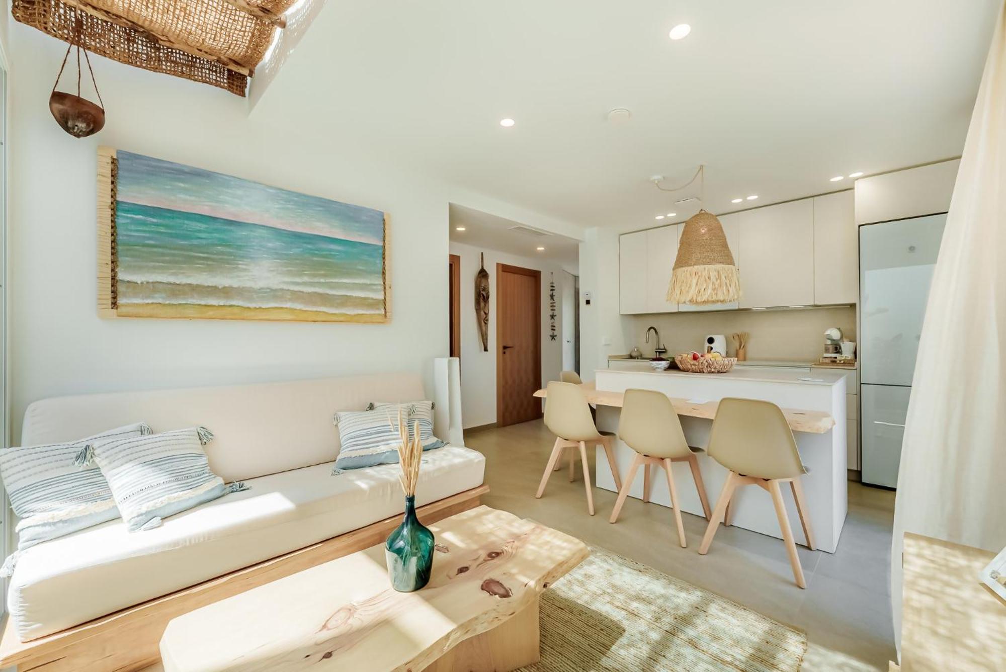 Olas De Calma Apartment Peaceful Retreat 埃斯特波纳 外观 照片